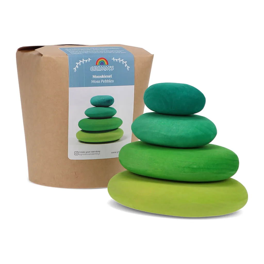 Authentic Grimm's Pebbles Blocks Moss