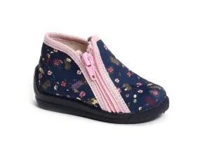 BELLAMY MIMI marine fleurs Chaussons