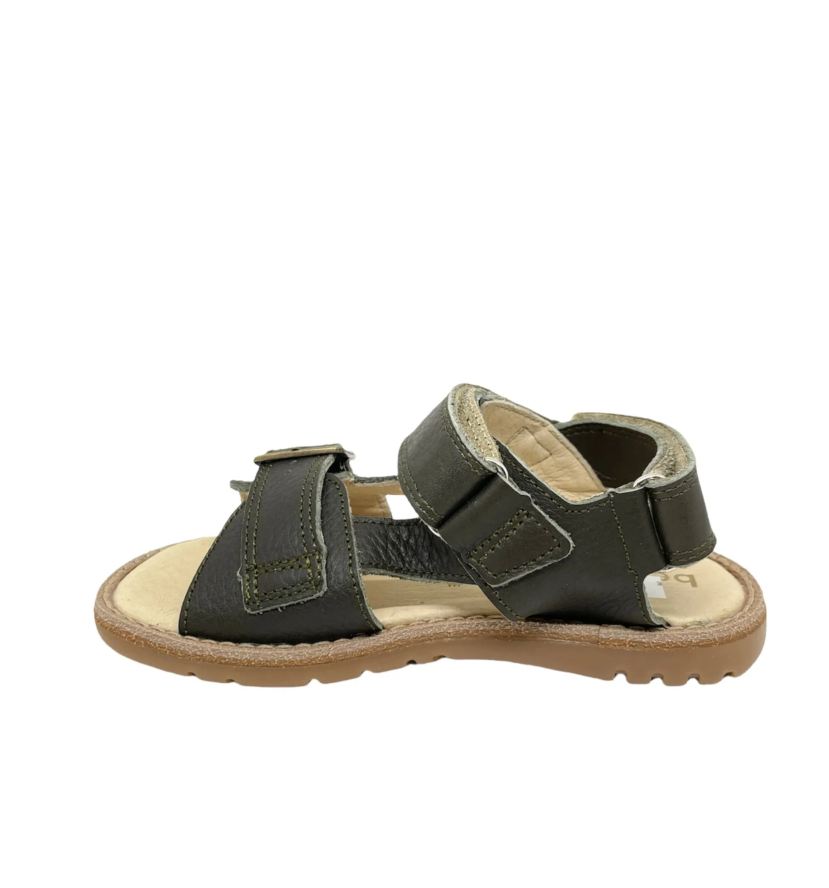 BELLAMY VALEUR Kaki Sandales Nu Pieds