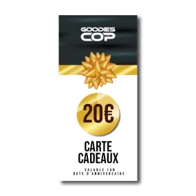 Carte-cadeau Goodies Cop