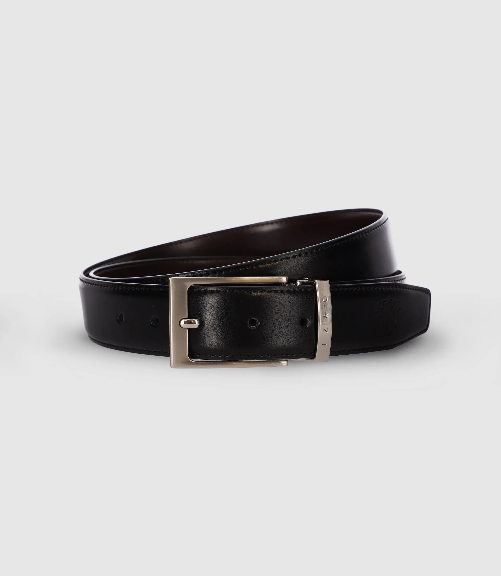 Ceinture avec gravure noire