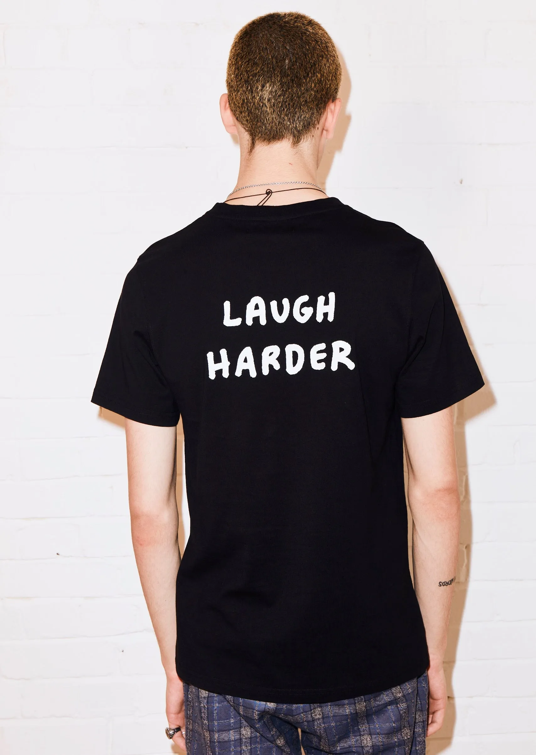 House of Holland @amberibarreche 'Cry Hard Laugh Harder' Tee