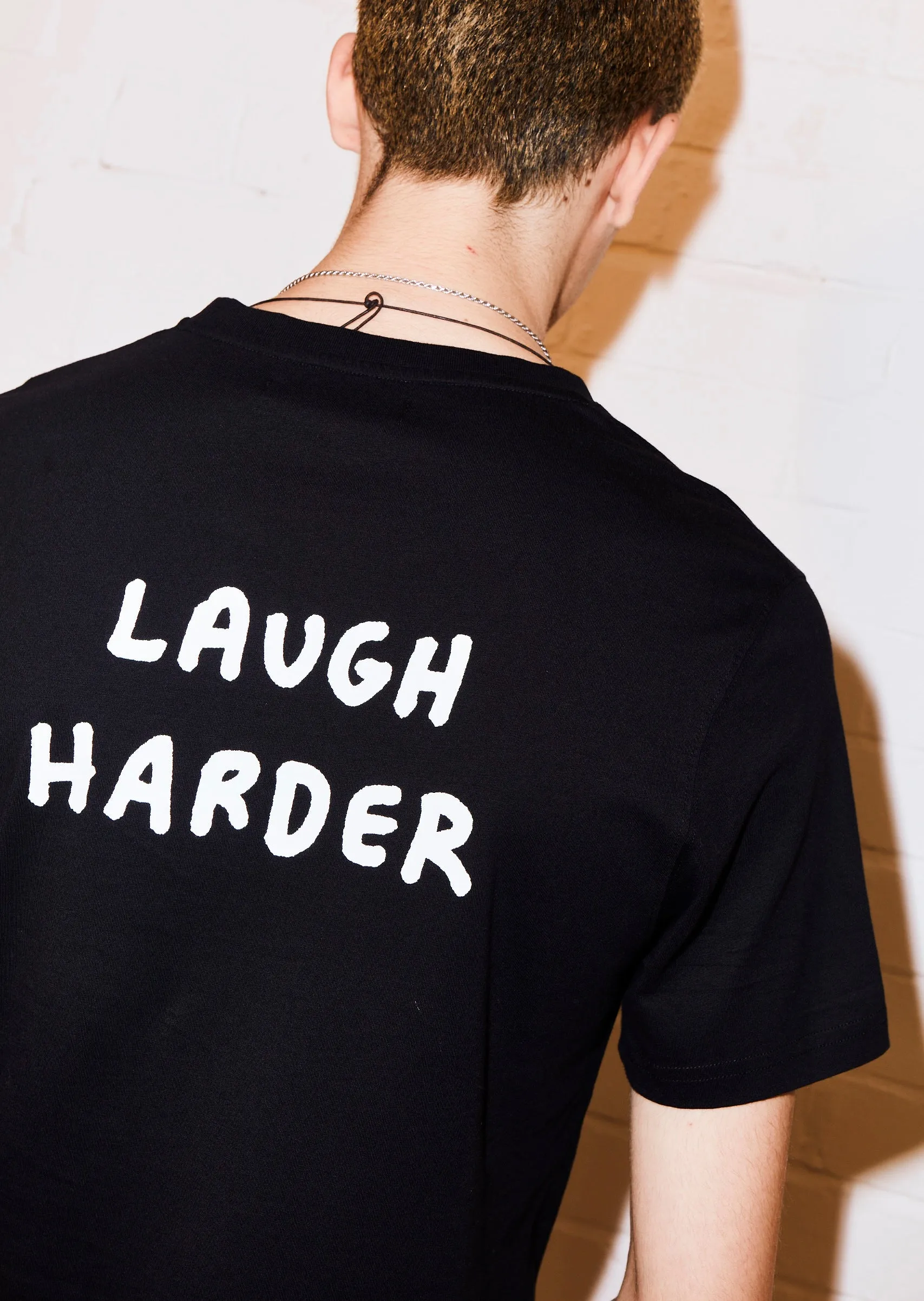 House of Holland @amberibarreche 'Cry Hard Laugh Harder' Tee