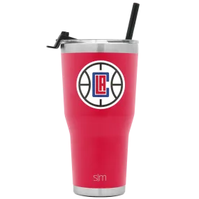 NBA Cruiser Tumbler with Flip Lid and Straw