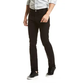 PANTALÓN DE GABARDINA SLIM NEGRO PARA HOMBRE 1322