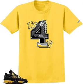 Shirt to Match Jordan 4 Thunder - The 4s