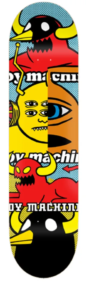 TOY MACHINE DECK CHOPPED UP II 8.13 X 31.75